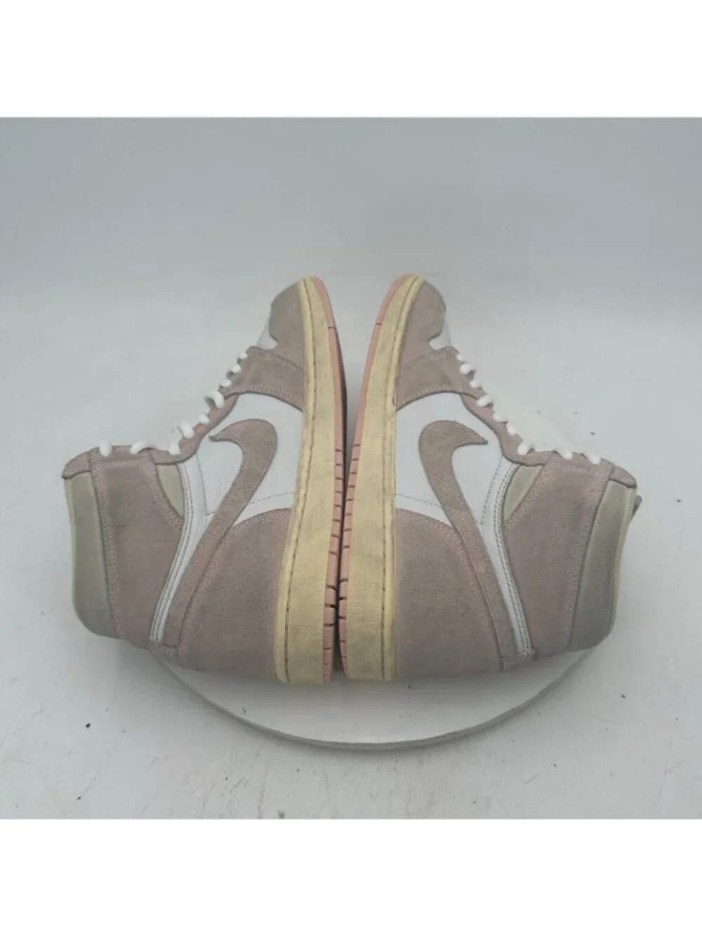 Nike Air Jordan 1 Retro High Women Size 10 FD2596-600 Washed Pink White Shoes